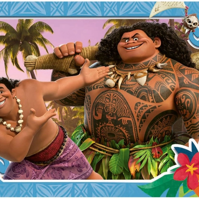 Puzzle Ravensburger Vaiana 4 en 1