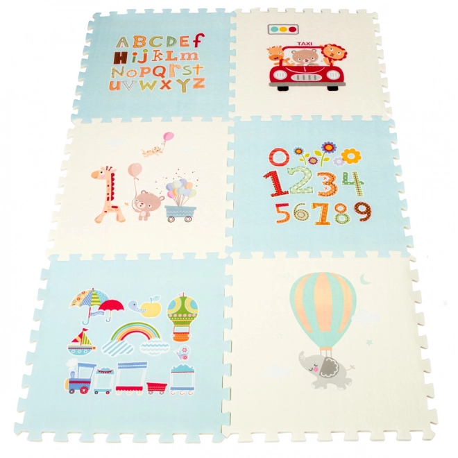 Tapis en mousse puzzle pour enfants