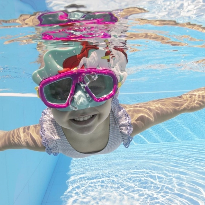 Lunettes de natation pour enfants Licorne Bestway
