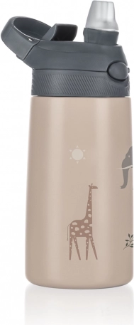 Gourde isotherme pour enfants 400 ml Safari avec bec