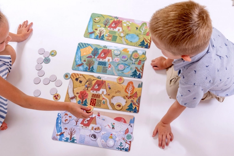 Apprendre en jouant selon Montessori