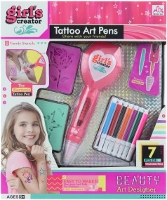 Kit de tatouage à piles pour filles