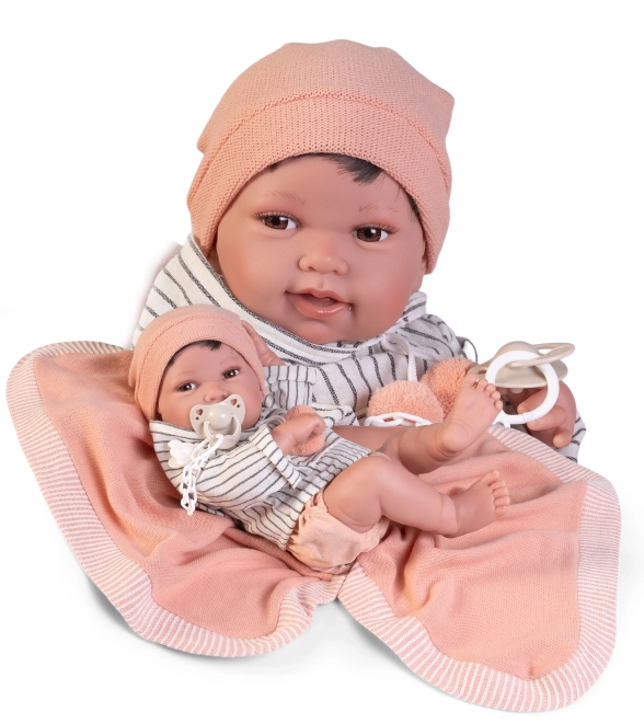 Antonio Juan 50413 PIPO - poupée réaliste bébé avec corps en vinyle complet - 42 cm