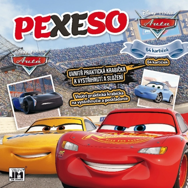 Pexeso dans le cahier CARS - Voitures