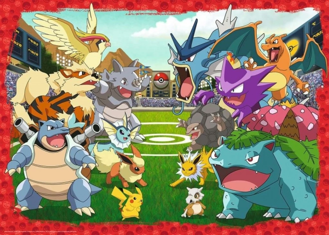 Puzzle 1000 pièces POKÉMON Bataille ultime Ravensburger