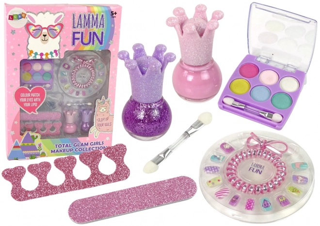 Lama amusante - ensemble cosmétique pour enfants