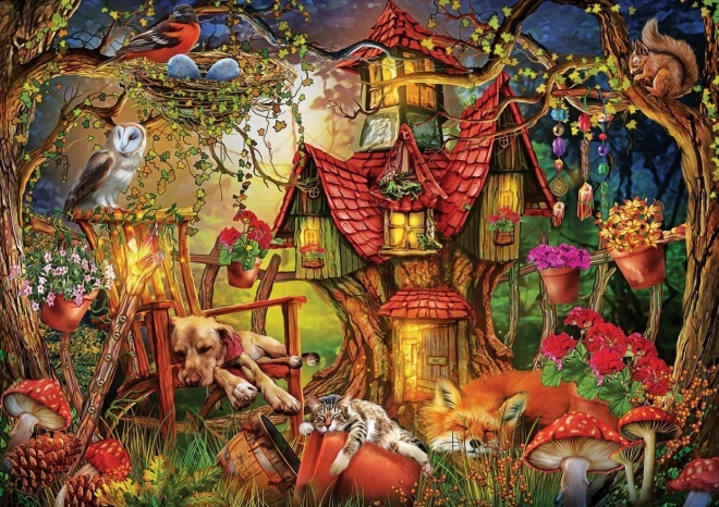 Puzzle Temps de sommeil 1000 pièces