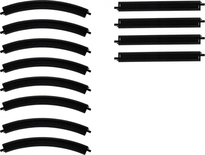 Réseau de rails modulable jusqu’à 96 × 58 cm