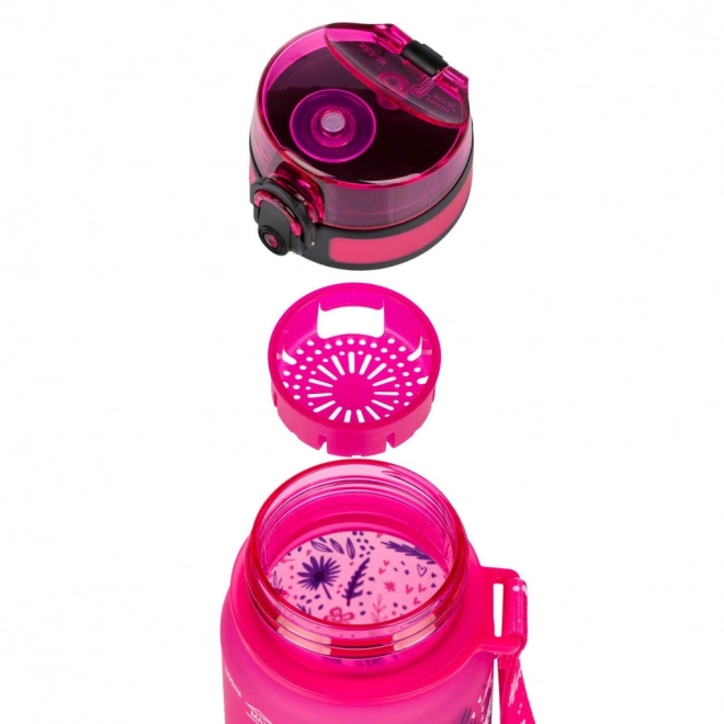 Bouteille de boisson BAAGL Tritan Flamant rose