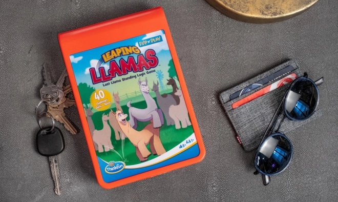 Jeu Flip & Play Lamas Sautants