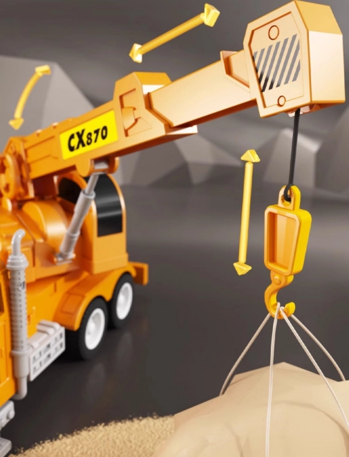 Grue interactive avec crochet mobile 1:14