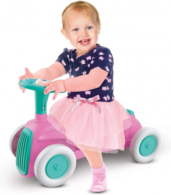CLEMENTONI Trotteur BABY Ma première voiture rose (Play For Future)