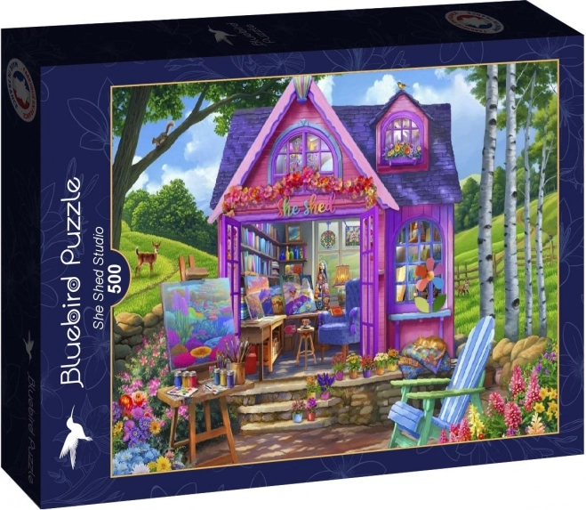 Puzzle Studio dans le chalet 500 pièces