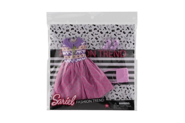 Robes et vêtements pour poupées avec accessoires