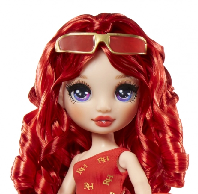 Poupée de natation stylée Rainbow High Ruby Red