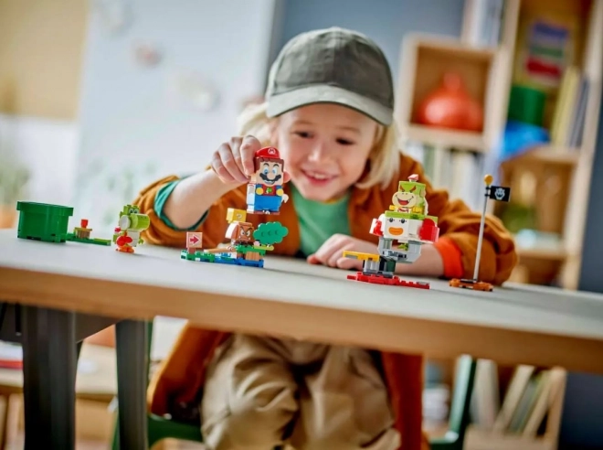 Aventure avec une figurine LEGO Super Mario interactive