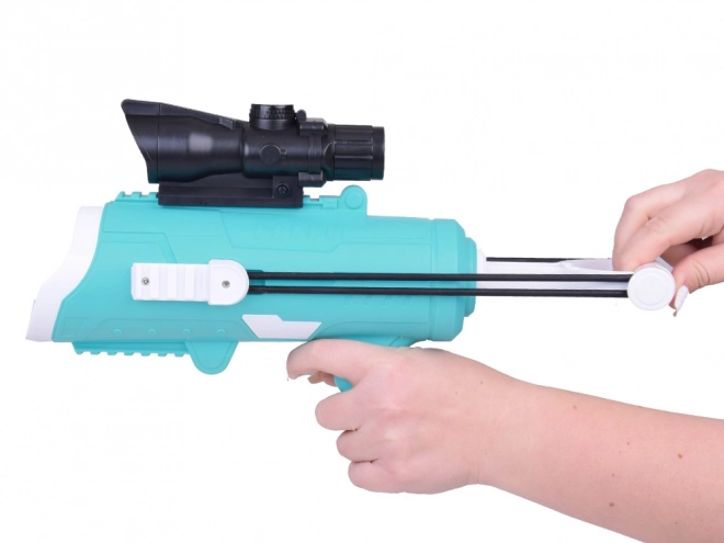 Ensemble 6-en-1 pour boules de neige avec pistolet et moules pour enfants