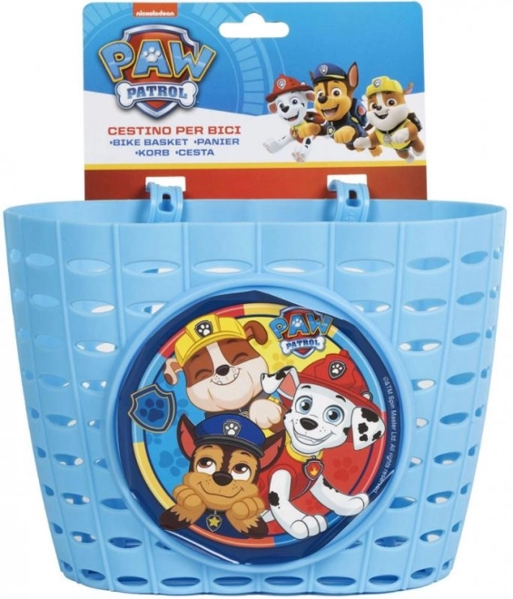 Panier pour vélo PAW PATROL garçons