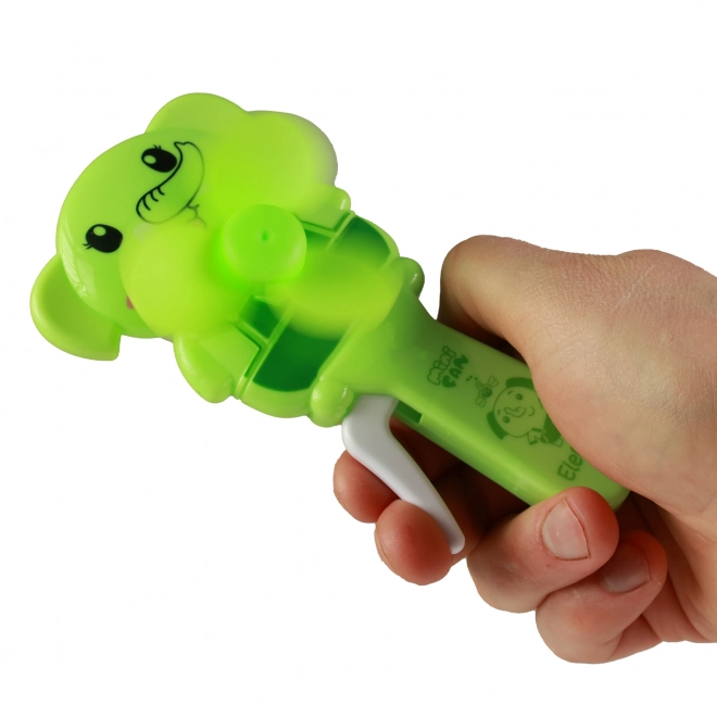 Ventilateur à main avec éléphant