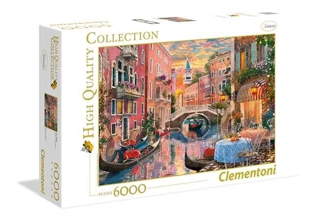 Puzzle 6000 pièces Coucher de soleil à Venise