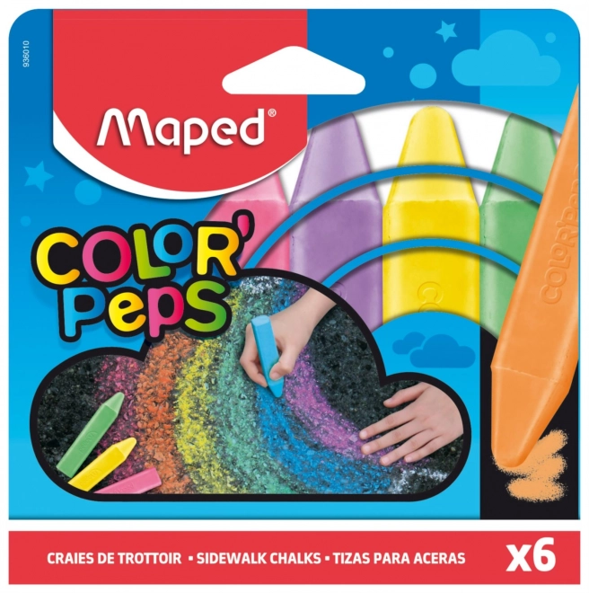 MAPED Craies pour trottoir