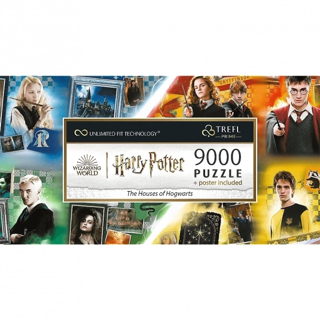 Puzzle TREFL UFT Harry Potter : Les Maisons Poudlard 9000 pièces