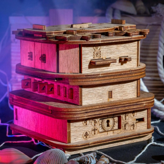 IDventure Élément de puzzle Évasion de la pièce Boîte de Davy Jones
