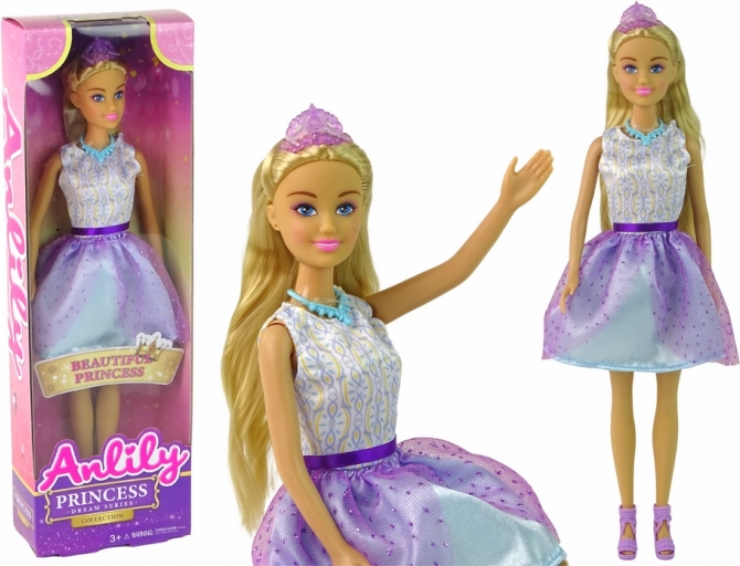 poupée Anlily Princess princesse violette