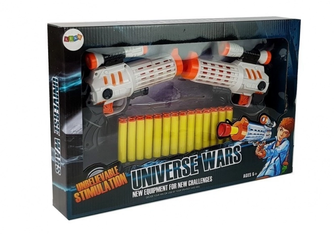 Ensemble de jouets Pistolets avec balles en mousse