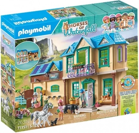 Set de figurines PLAYMOBIL Horses – Ranch Waterfall
