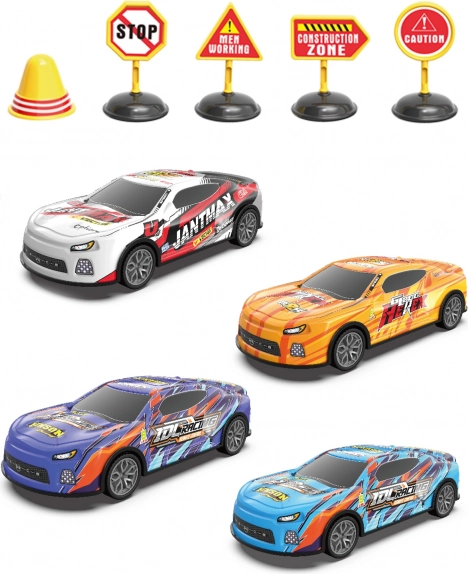 Voiture en métal drifteur 17,5 cm