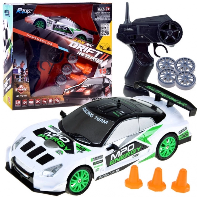 AUTO voiture de drift télécommandée RC cônes RC0506