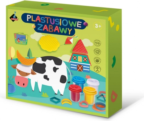 Jeux en pâte à modeler – Formes géométriques