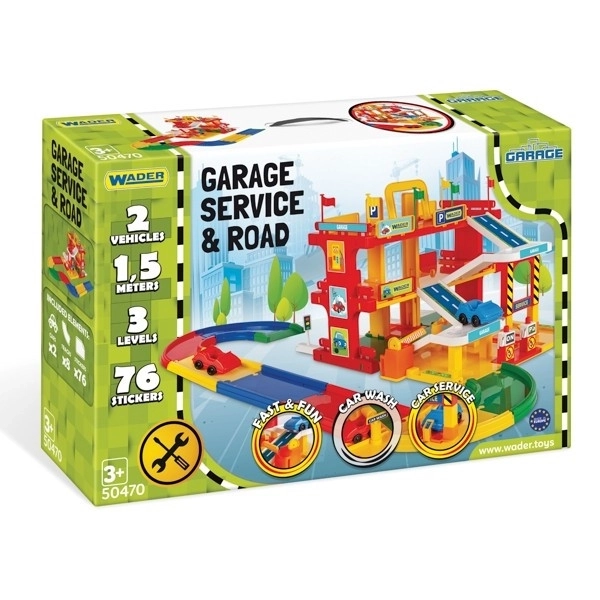 Service de Garage avec route de Wader