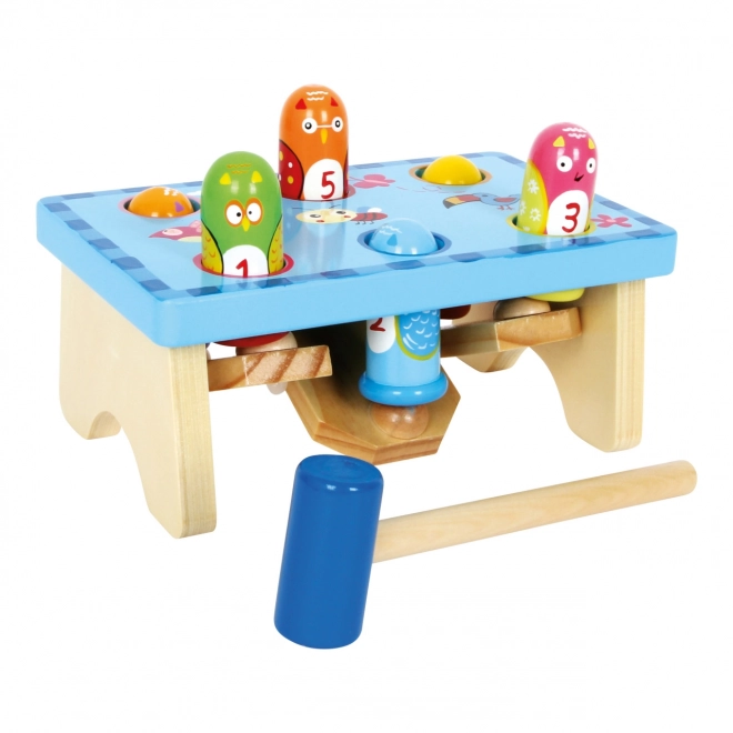 Jeu d'oiseau à marteler en bois Small Foot