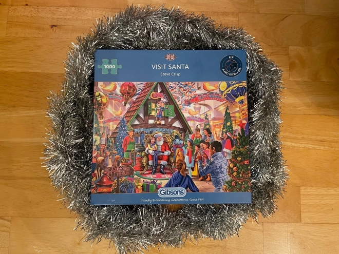 Puzzle GIBSONS Visitez le Père Noël 1000 pièces