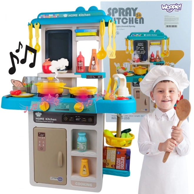 Cuisine interactive pour enfants Woopie avec accessoires