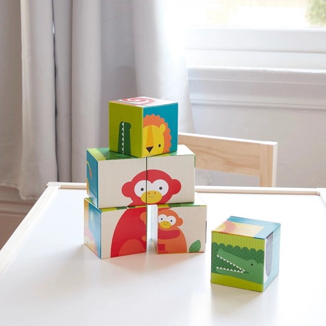 Cubes avec animaux Petit Collage