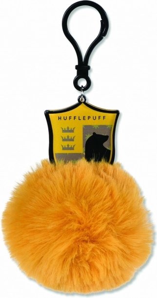 Porte-clés pom-pom Poufsouffle