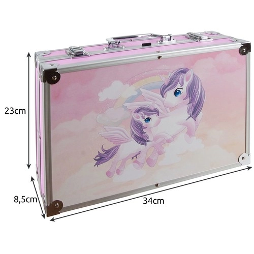 Grande valise de peinture avec licorne Maaleo 22768