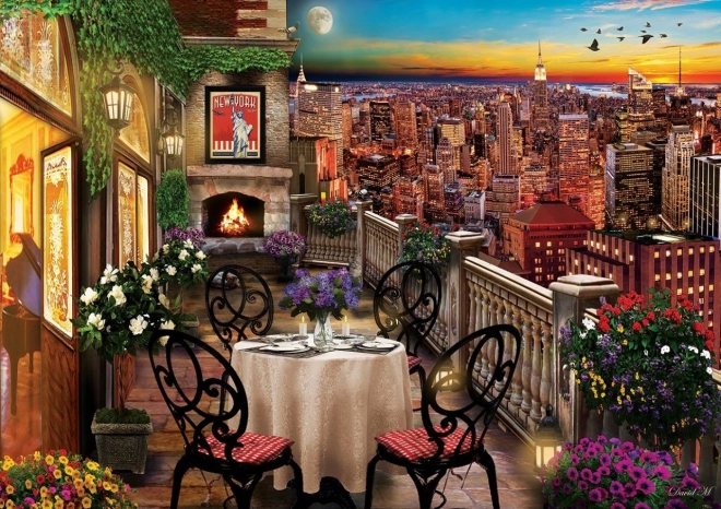 Puzzle Dîner à New York 1000 pièces ART PUZZLE