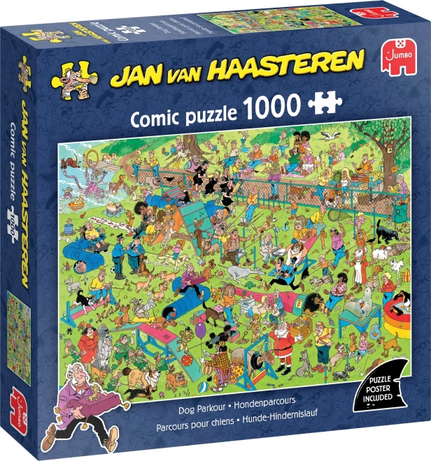 Puzzle Jan van Haasteren Parc à chiens 1000 pièces