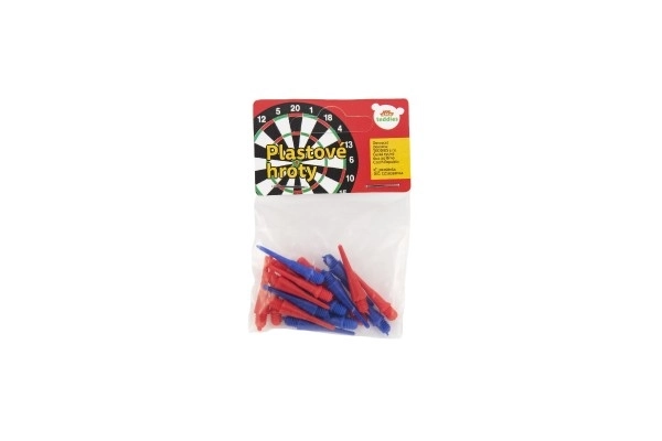 Pointes en plastique pour fléchettes 20 pcs
