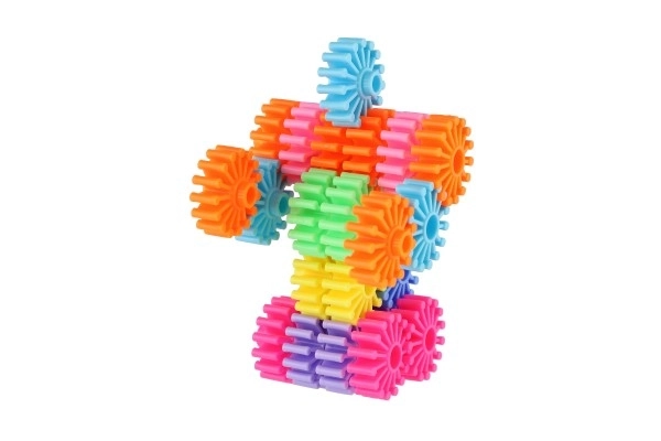 Jeu de construction coloré Rouages – 60 pcs