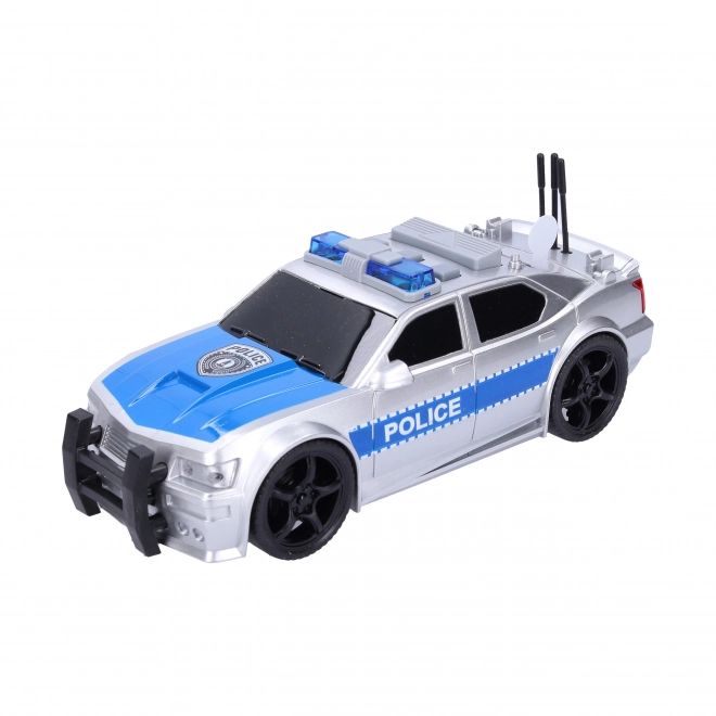 Voiture de police 19 cm avec effets