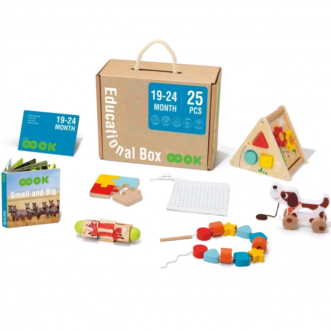 Boîte sensorielle Montessori XXL 6-en-1 de Tooky Toy