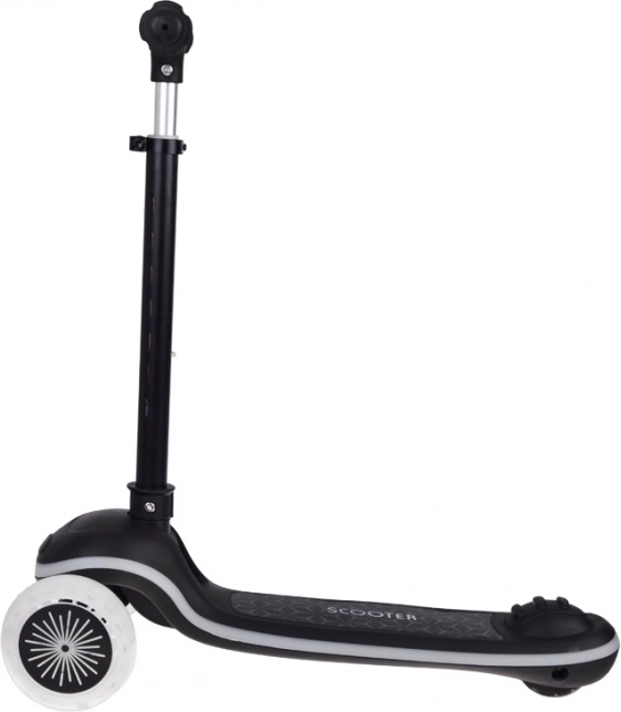 Trottinette d'équilibre pour enfants avec lumières et musique – Rose