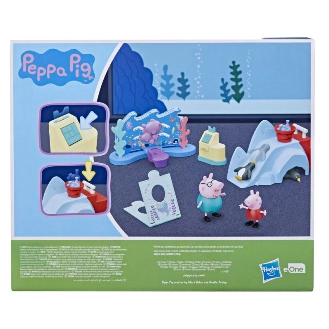 Ensemble de figurines Peppa Pig - Aventures à l'aquarium
