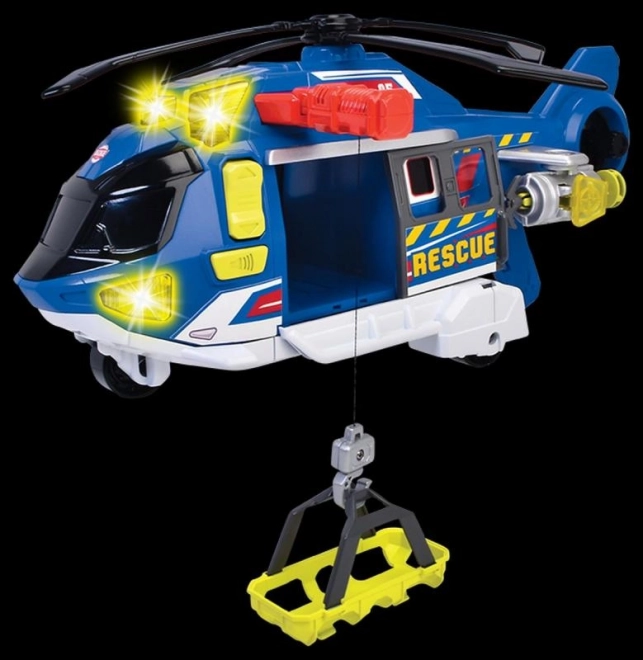 Hélicoptère de sauvetage 39 cm, lumière, son