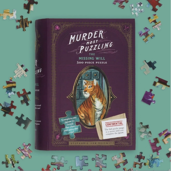 Puzzle avec une enquête de détective La Dernière Volonté Manquante 500 pièces